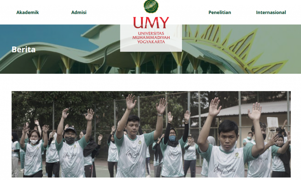 Soft Launching Fasilitas Olahraga, UMY Dukung Minat Bakat Mahasiswa