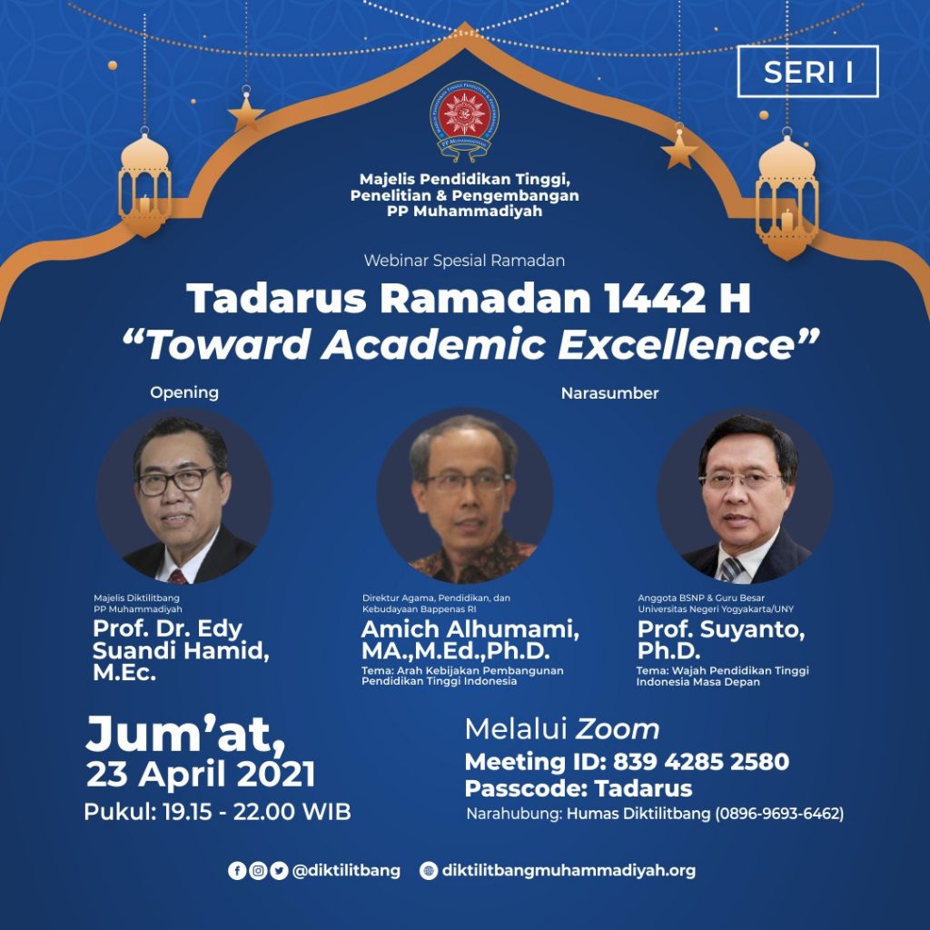 Tadurus Ramadan "Towards Academic Excellence"