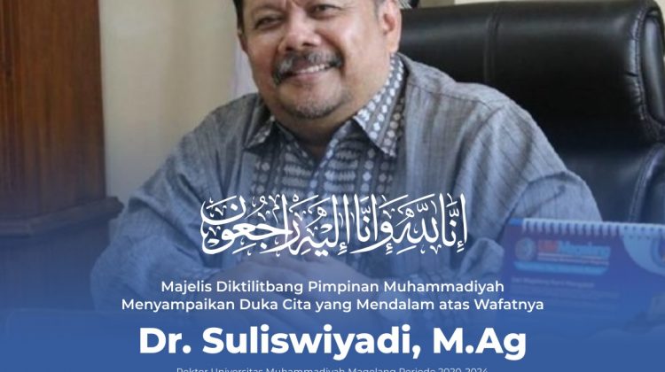 Rektor UNIMMA Dr. Suliswiyadi Berpulang