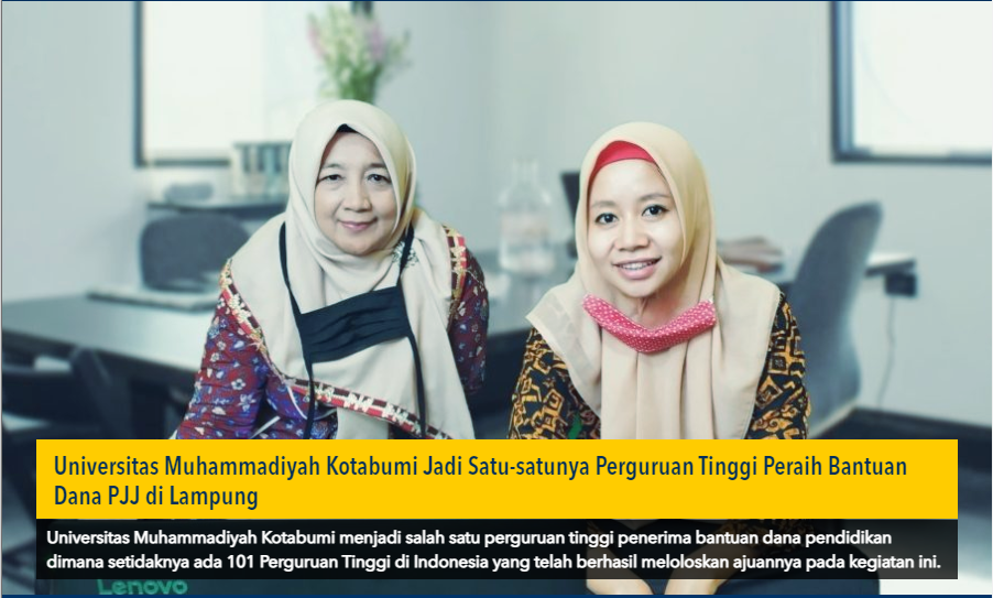 UMKO Satu-satunya Kampus Raih Bantuan Dana PJJ di Lampung