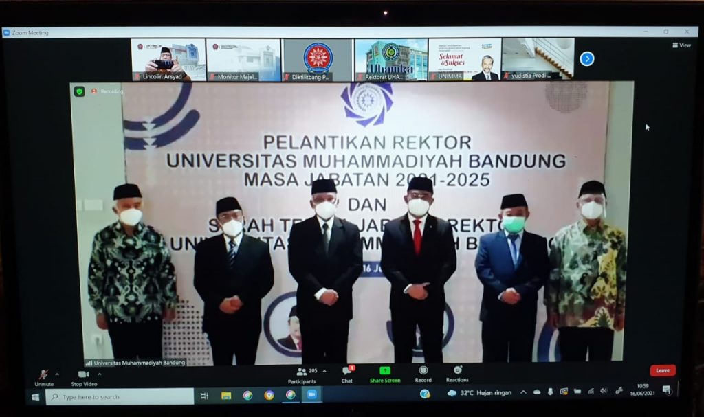 Prof Herry Suhardiyanto Resmi Jabat Rektor UM Bandung