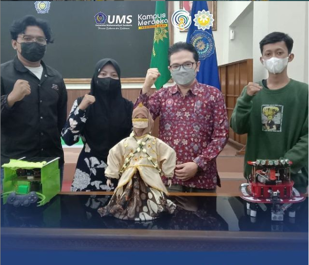UM Surakarta Siap Ikuti Kontes Robot Indonesia