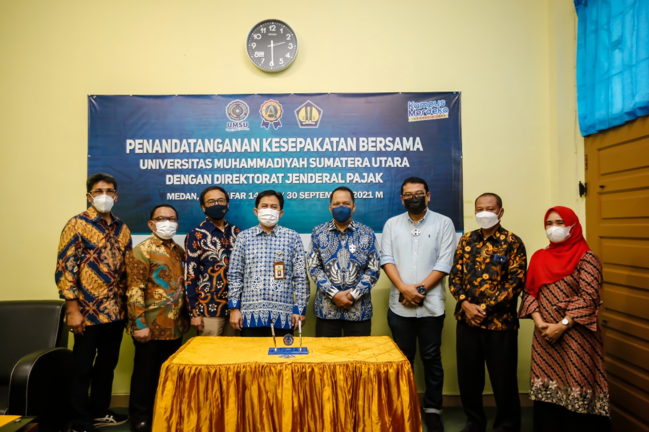 MoU UMSU dan Kanwil DJP Sumut Sepakati Kerja Sama Perpajakan
