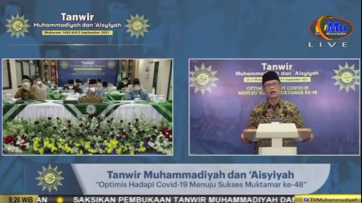 Tanwir Muhammadiyah And ‘Aisyiyah Uphold Solidarity Against COVID-19