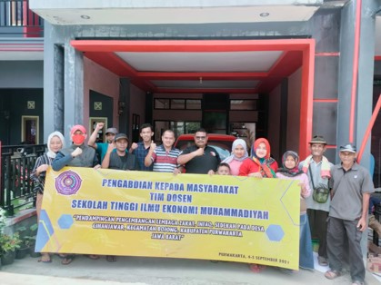 Community Service Team of STIE Muhammadiyah Jakarta Optimizes LAZIS