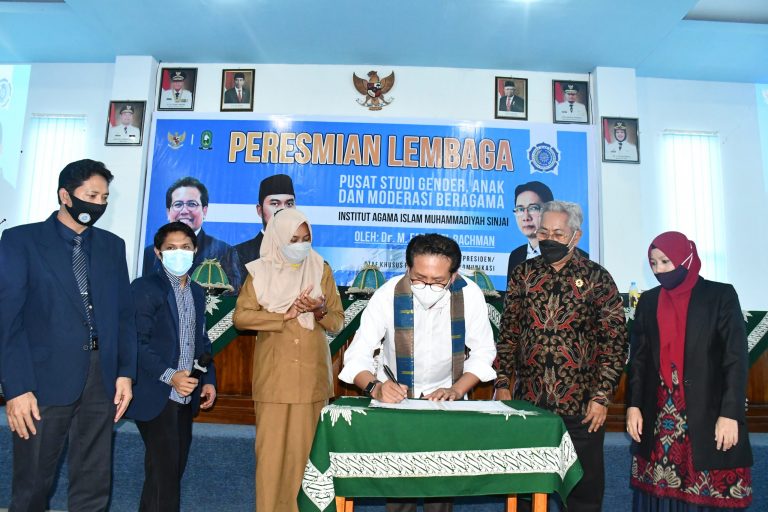 IAIM Sinjai Launched Gender, Children, and Religious Moderation Center