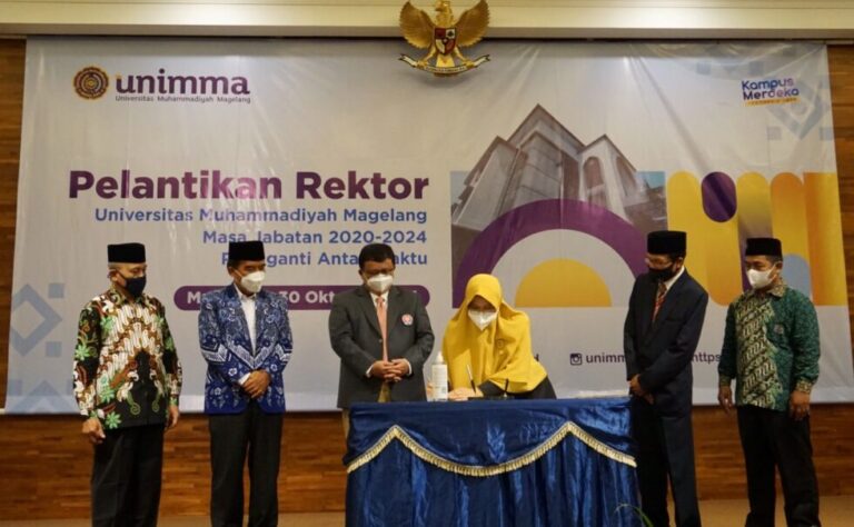 Inauguration for The First Woman Rector of UNIMMA