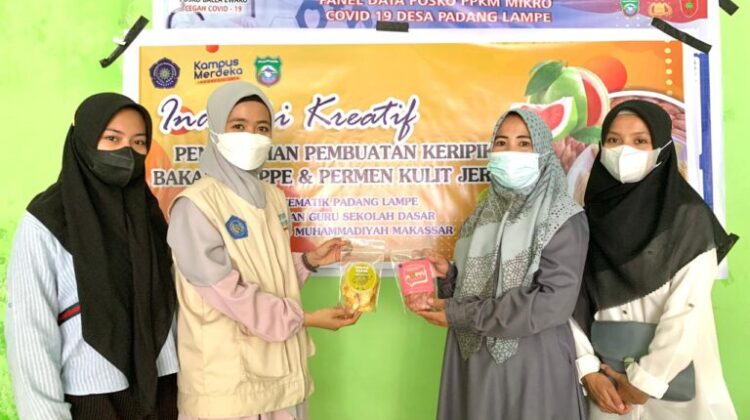 Innovation of Unismuh Makassar Students Processed Orange Peels