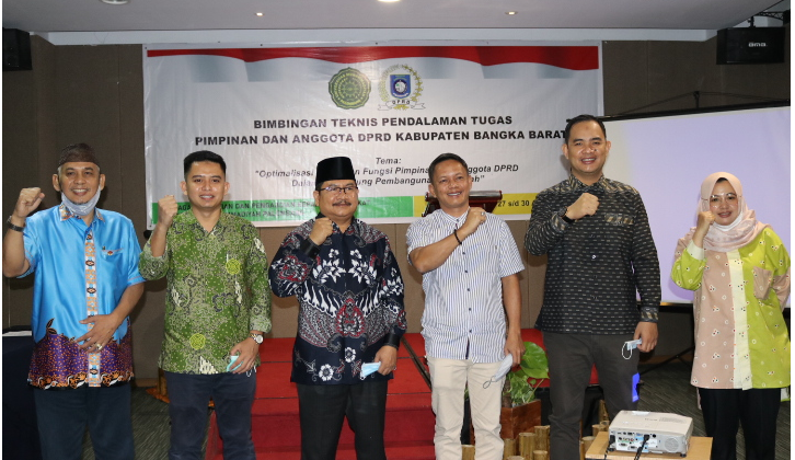 Ministry of Home Affairs Appointed UM Palembang To Conduct Technical Guidance For Regional House of Representatives Bangka Barat