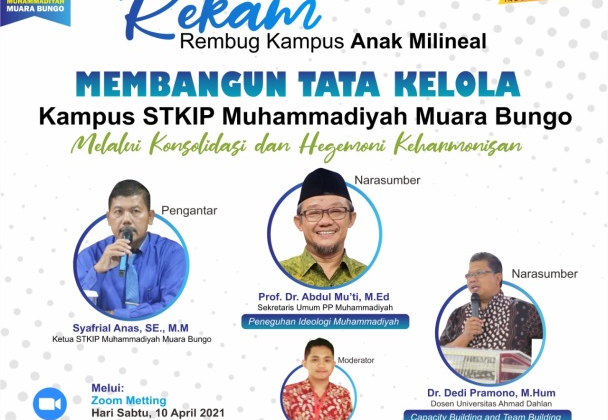 STKIP Muhammadiyah Muara Bungo Held Discussion for Milenial Campus
