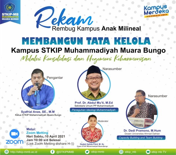 STKIP Muhammadiyah Muara Bungo Held Discussion for Milenial Campus