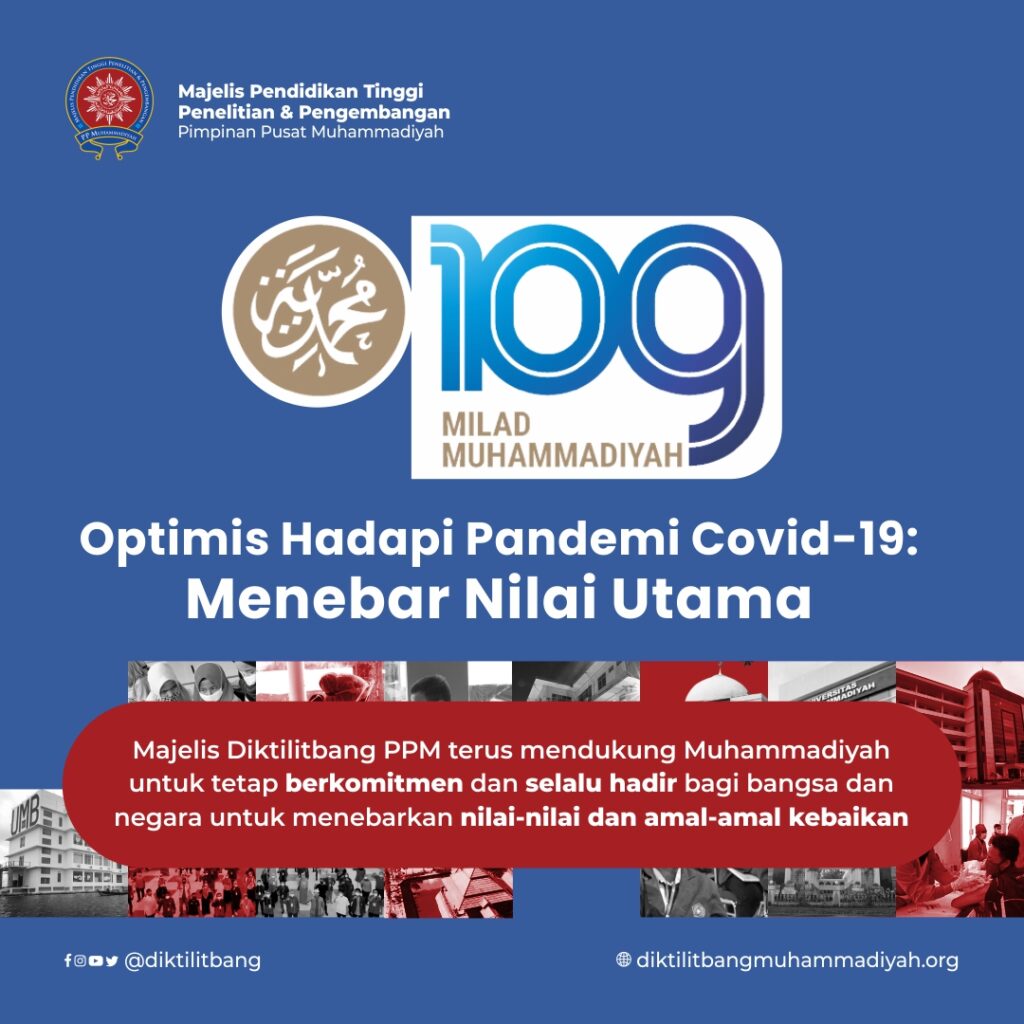 Milad ke-109, Majelis Diktilitbang PPM Terus Dukung Muhammadiyah