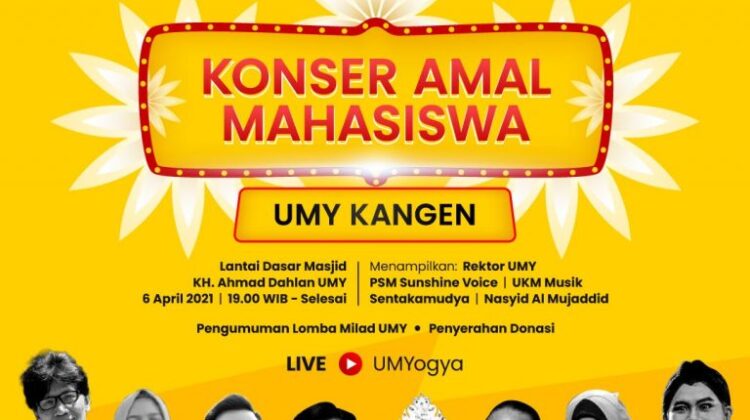 UMY Student Charity Concert in The 40th Anniversary Commemoration