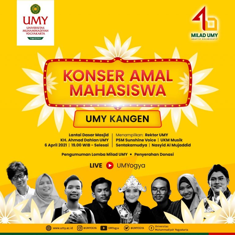 UMY Student Charity Concert in The 40th Anniversary Commemoration