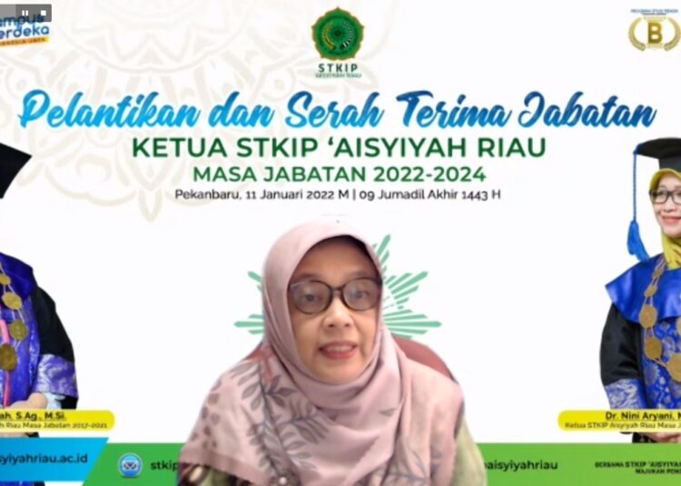 Nini Aryani Resmi Pimpin STKIP 'Aisyiyah Riau