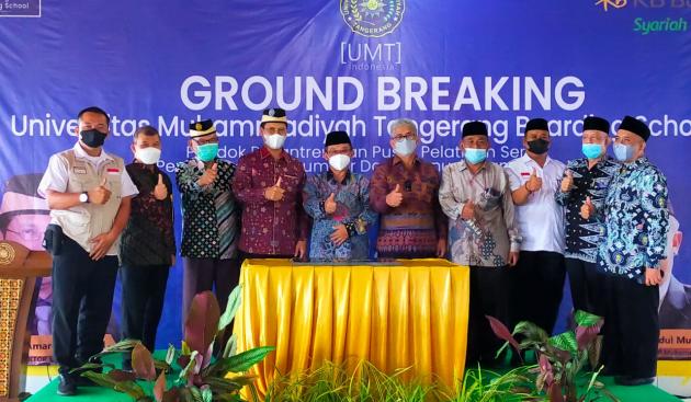 Peletakan Batu Pertama Boarding School UM Tangerang