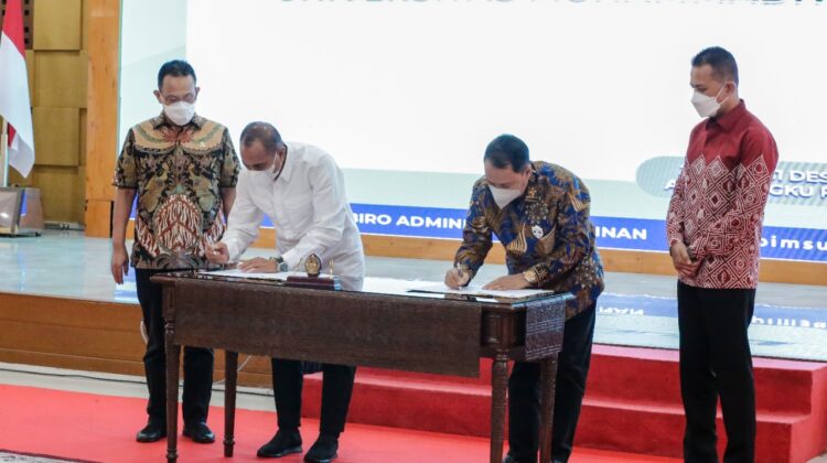 UMSU dan Pemerintah Provinsi Sumatera Utara Lakukan MoU