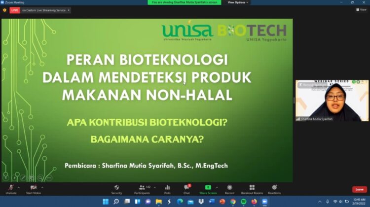 HIMABITEK UNISA Yogyakarta Sukses Adakan Webinar Series #1