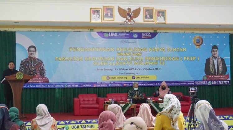 UM Lampung Mengadakan Workshop Dorong Riset Dosen