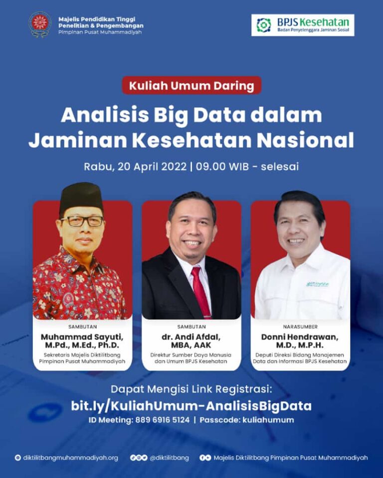 Public Lecture from BPJS Health Program Encourages Big Data Analytics