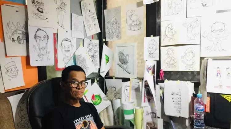 Unismuh Cartoonist Achieves Over 20 International Recognitions