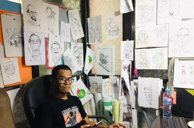 Unismuh Cartoonist Achieves Over 20 International Recognitions