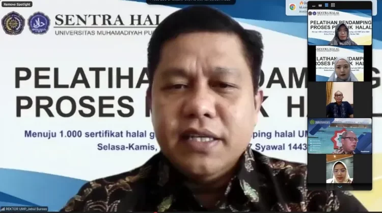 Sentral Halal UMP Dukung UMKM Wujudkan Sertifikat Halal