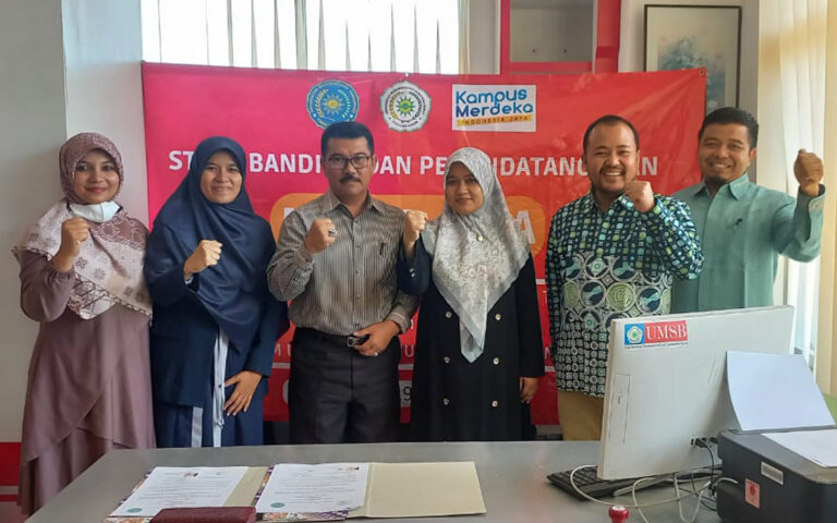 MoU in Law Faculty Between UMSB and UM Tangerang