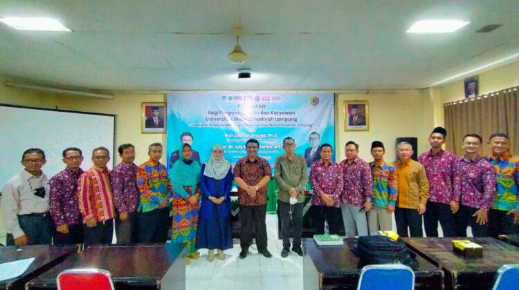 Komitmen Pimpinan dan Penguatan untuk UM Lampung