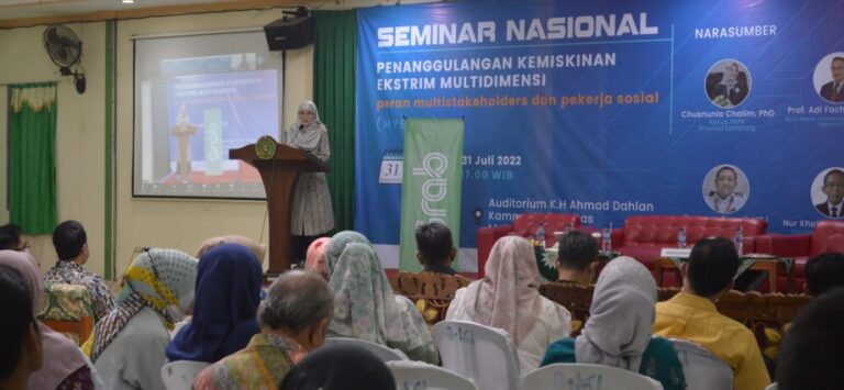 UM Lampung Seminar Discussed Multi Dimensions of Poverty