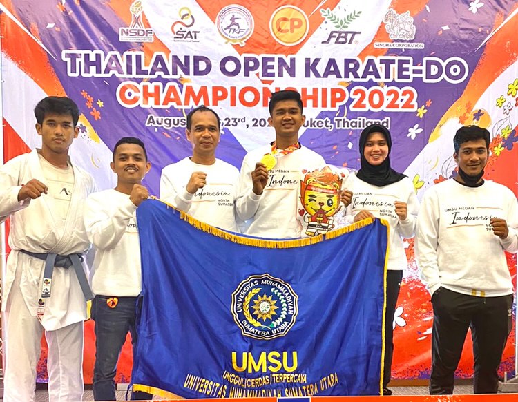 UMSU Student Won Gold Medal in International Karate Competition