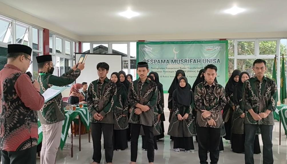 Musyrif dan Musyrifah Asrama Unisa Yogyakarta Resmi Dilantik