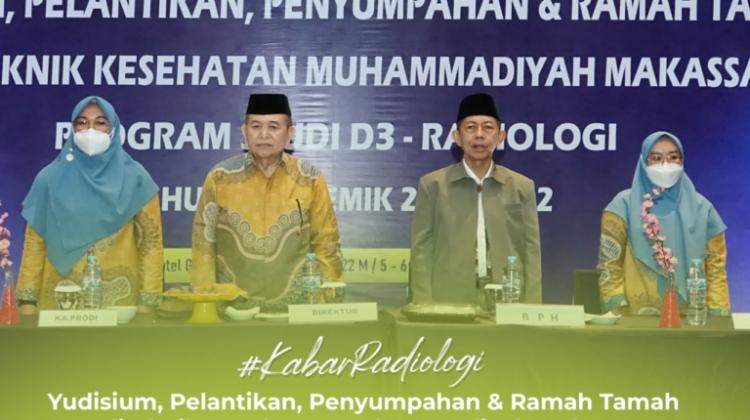 125 Competent Graduates of Diploma in Radiology Poltekkesmu Makassar