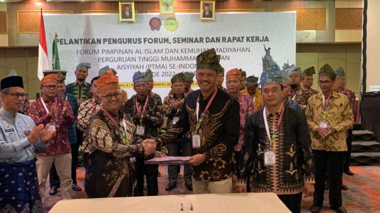Umri Sukses Jadi Tuan Rumah Pelantikan dan Rapat Kerja Forum Pimpinan AIK PTMA Se-Indonesia