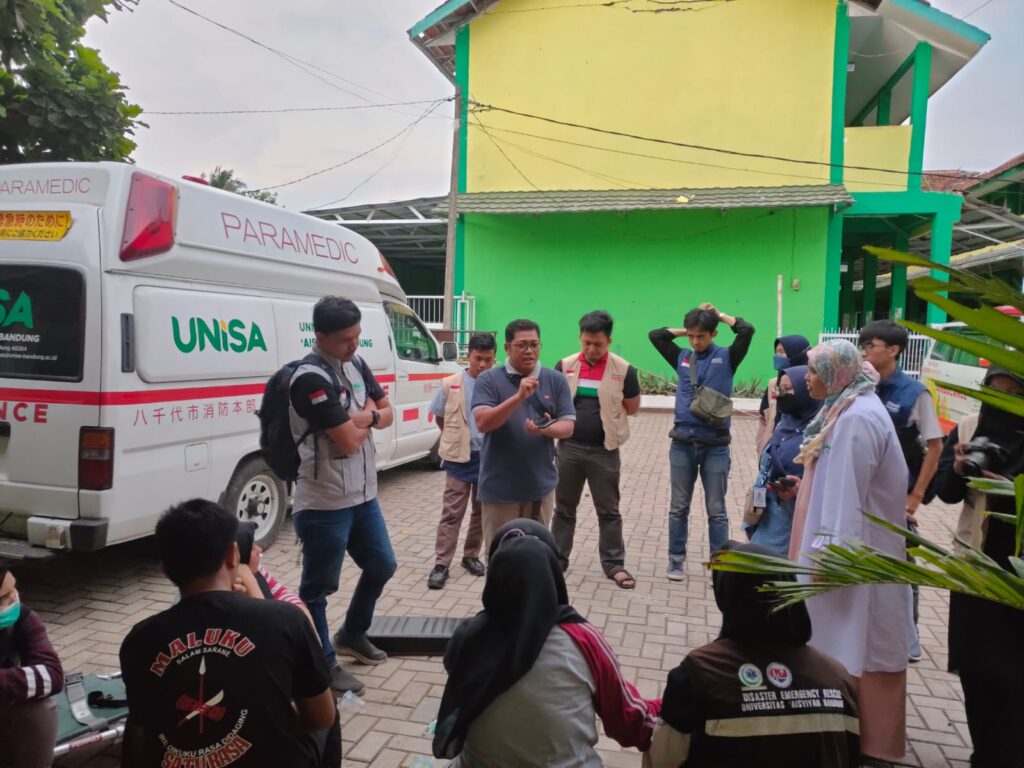 Tim Relawan UNISA Bandung Terbentuk untuk Cianjur