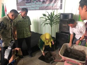 The Groundbreaking of 'Aisyiyah Clinic from Unisa Bandung Rector
