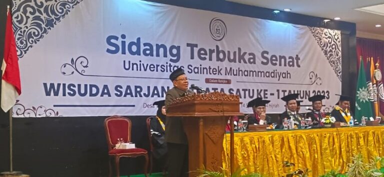 Chairman of PWM DKI Invites Saintekmu Graduates to Be Entrepreneurs