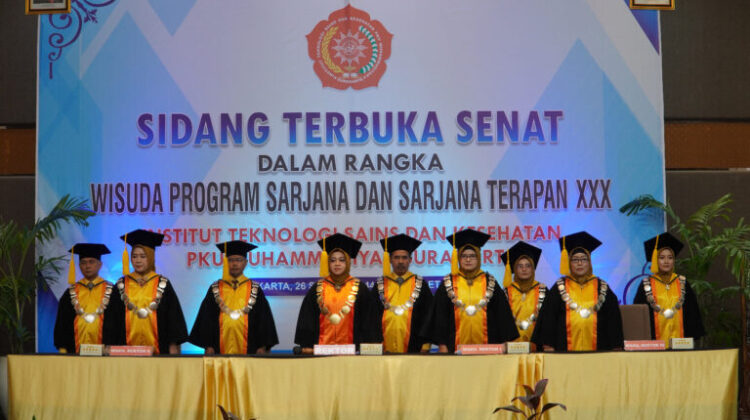 ITS PKU Muhammadiyah Surakarta Officially Released 183 Graduates