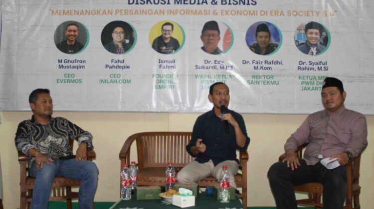 Media and Business Discussion of Saintekmu on Musywil DKI Jakarta