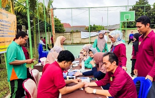 To welcome Ramadan, UnMuh Babel Organizes Health Screening Test